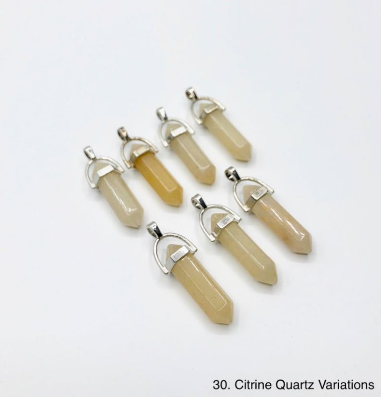 Citrine Gemstone Pendant